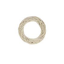 Věnec z běleného proutí 15 cm 08000/15B