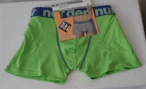 Boxerky NUR DIE cotton strech 817756 zelená neon