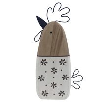 Dekorace slepička D6888 - 22 cm