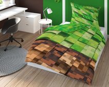 Povlečení Kostičky 3D Bavlna, 140/200, 70/80 cm