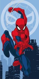 Osuška Spiderman Jump 03 Bavlna - Froté, 70/140 cm