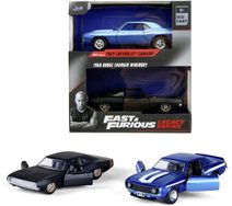 JADA Rychle a zběsile 2x auto kovové Chevrolet Camaro + Dodge Charger