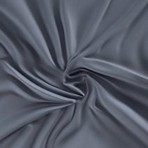Saténové prostěradlo 180x200cm světle šedé