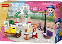 SLUBAN Girls Dream Malířka v parku 114 dílků + 1 figurka STAVEBNICE