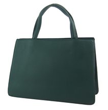 Dámská kabelka do ruky tmavě zelená