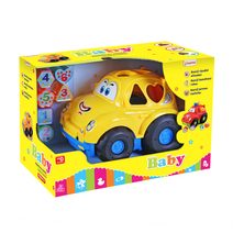 Fisher Price Baby Herní Set - Kostky a Pyramida - 2v1 Vkládací + Navlékací Kroužky