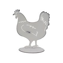 Dekorace slepička K4661/1 - 13x11x6