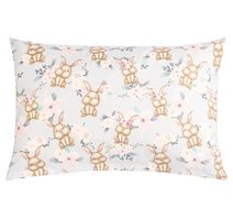 Povláček bavlna - povláček 40x60cm na zip ( pouze povlak ) velikonoční zajíček