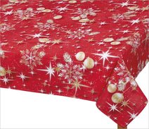Ubrus VÁNOCE Červená,Zlatá 4300/114