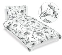 Povlečení bavlněné Bílá,Šedá 90/935