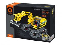 Stavebnice IamMaster bagr/robot 2v1 plast 342 dílků
