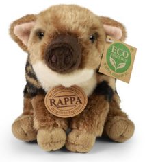 PLYŠ Prase divoké 20cm mládě sedící Eco-Friendly *PLYŠOVÉ HRAČKY*