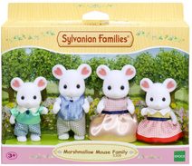 Sylvanian Families rodina myšek Marshmallow set 4 figurky myší rodinka v krabici