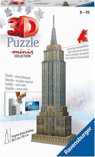 RAVENSBURGER Puzzle 3D Mini budova Empire State Building 54 dílků plast