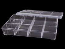 Plastový box / zásobník 15x23x3,4 cm