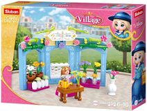 SLUBAN Mini Handcraft Studentský pokoj 216 dílků + 1 figurka STAVEBNICE