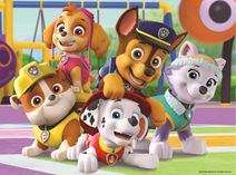 TREFL PUZZLE Tlapková patrola: Vždy včas 27x20cm skládačka 30 dílků