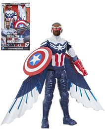 HASBRO DeLuxe figurka akční Captain America 30cm Titan Hero Series plast