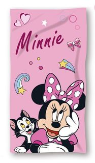 FARO Osuška Minnie růžová Bavlna - Froté, 70/140 cm