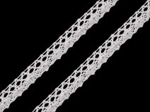 Bavlněná krajka paličkovaná šíře 12 mm METRÁŽ