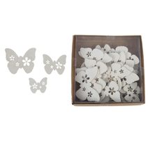 Dekorační motýl, 24 ks D5490