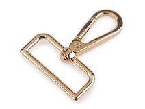 Karabina kovová otočná, průvlek 38 mm