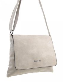 YY Coveri Dámská crossbody kabelka krémová