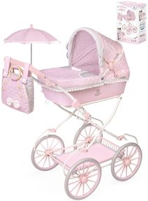 DeCuevas kočárek Sophie 2025 (skládací, taška) pro panenku