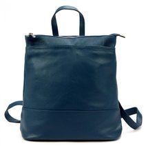 Kožená malá dámská crossbody kabelka na řetízku černá