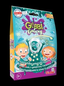 Glibbi Galaxy Slime s hvězdičkami - sliz do koupele