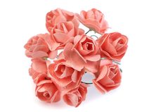 Růže na drátku / polotovar na vývazky Ø20 mm délka 7 cm