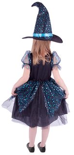 Kostým čarodějnice tmavá, klobouk vel. S