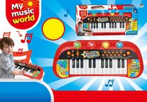 Klávesy elektronický dětský keyboard 37 kláves pianko s mikrofonem