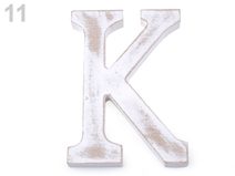 Dřevěná písmena abecedy vintage