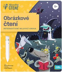 ALBI Kouzelné čtení Kniha interaktivní Obrázkové čtení Pohádky vlčího dědečka