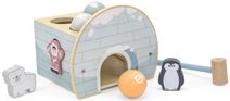 VIGA DŘEVO PolarB Vkládačka a zatloukačka baby 2v1 *DŘEVĚNÉ HRAČKY*