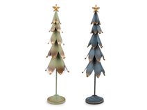 Vánoční kovový stromeček