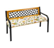 Sedák na lavici prošívaný Fialová,Žlutá 41/561