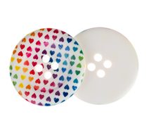 Knoflík - sada 2 ks Fialová,Červená,Modrá,Žlutá,Zelená 336331B průměr 50 mm