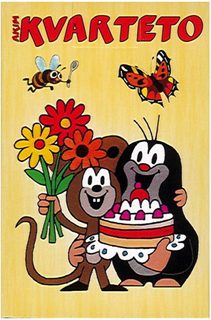 AKIM Hra karetní Kvarteto KRTEK (Krteček) 3 *SPOLEČENSKÉ HRY*