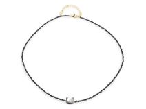 Náhrdelník z broušených korálků kočka