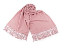 Šátek / šála s třásněmi 70x180 cm