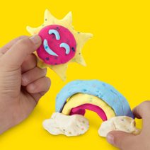 HASBRO PLAY-DOH Kreativní sada na cesty modelína 10 kelímků s doplňky