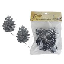 Dekorace šiška X5469-28 - dia 4 x 5 cm