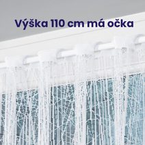 Kusová záclona Treda 110x300 cm