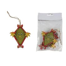 Podzimní dekorace k zavěšení, 2 ks D5746-02 - 8,5 x 1 x 10 cm