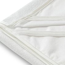 Froté prostěradlo jednolůžko 90x200cm světle modré