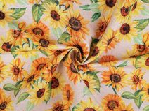 Dekorační látka Loneta slunečnice METRÁŽ