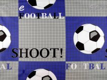 Bavlněná látka / plátno fotbal METRÁŽ