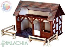 Stáj 33W30 dřevěná stavebnice